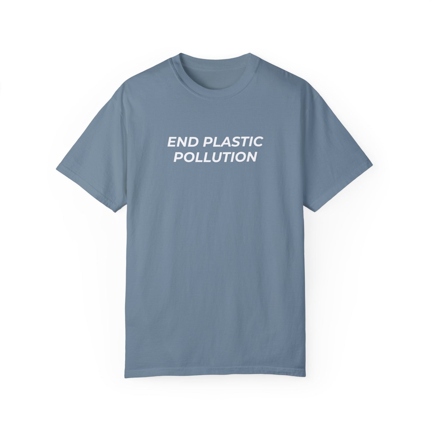 END PLASTIC POLLUTION TEE