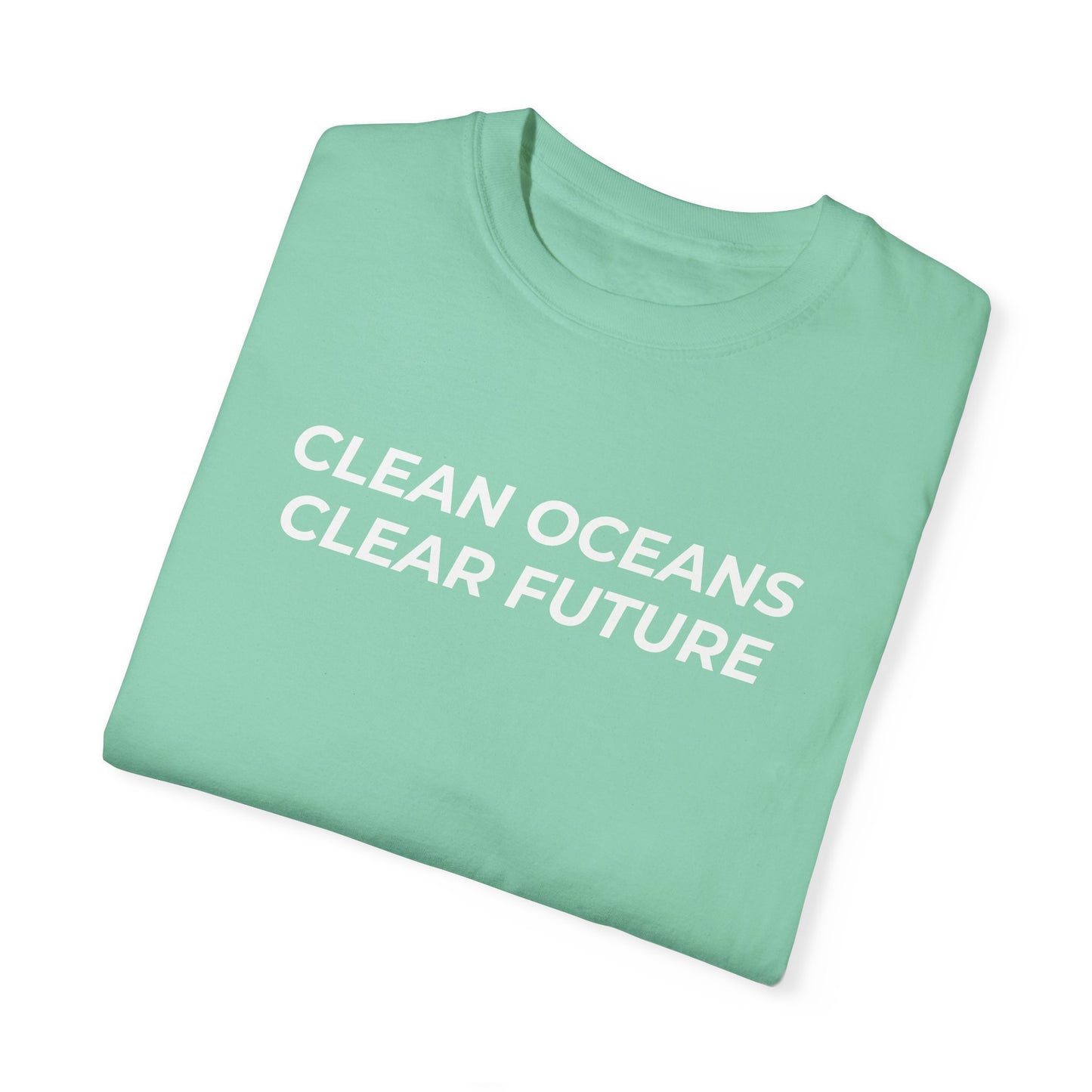 CLEAN OCEANS, CLEAR FUTURE TEE