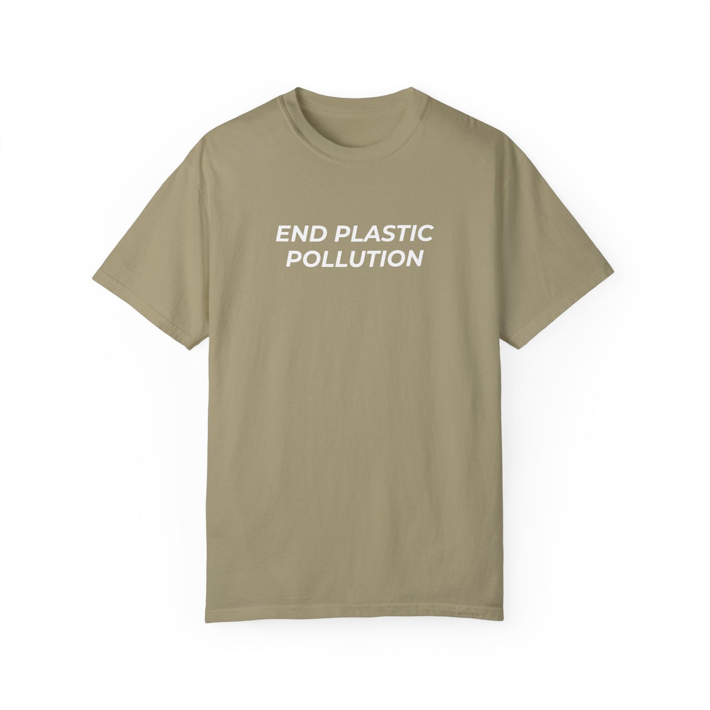 END PLASTIC POLLUTION TEE