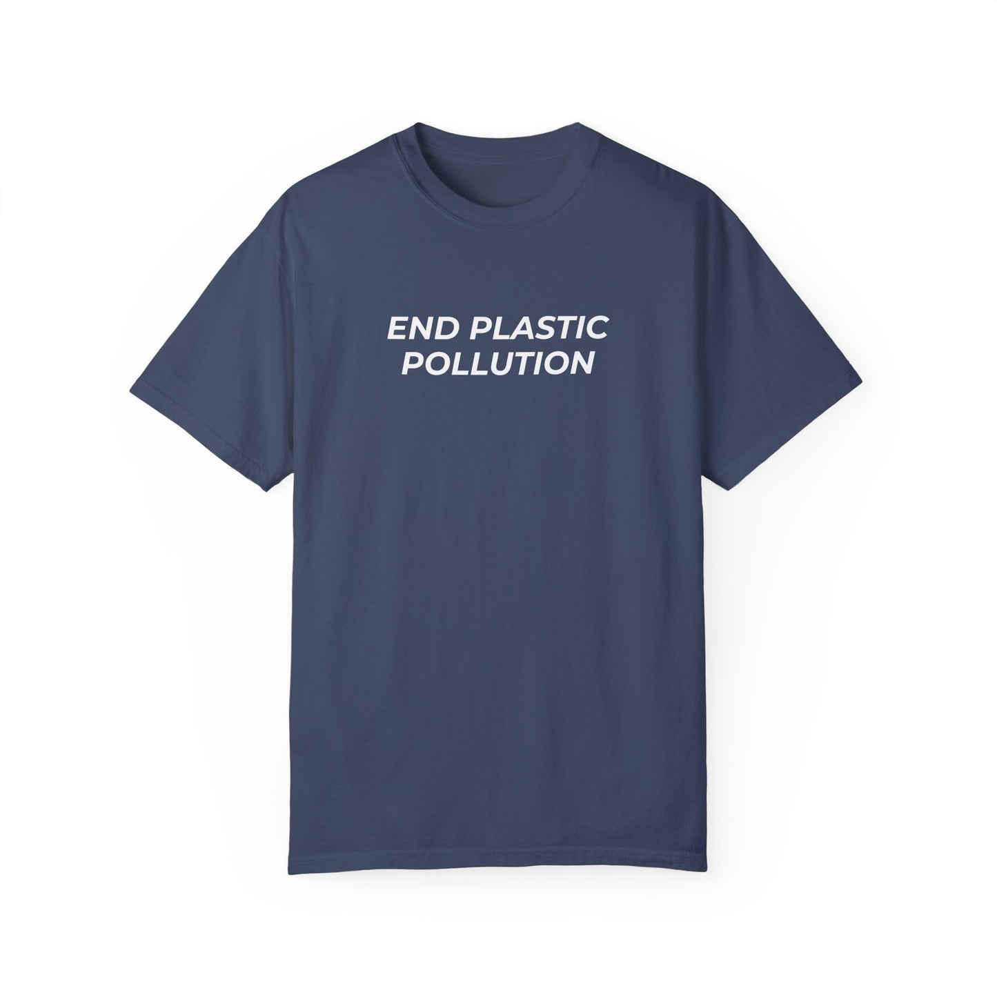 END PLASTIC POLLUTION TEE