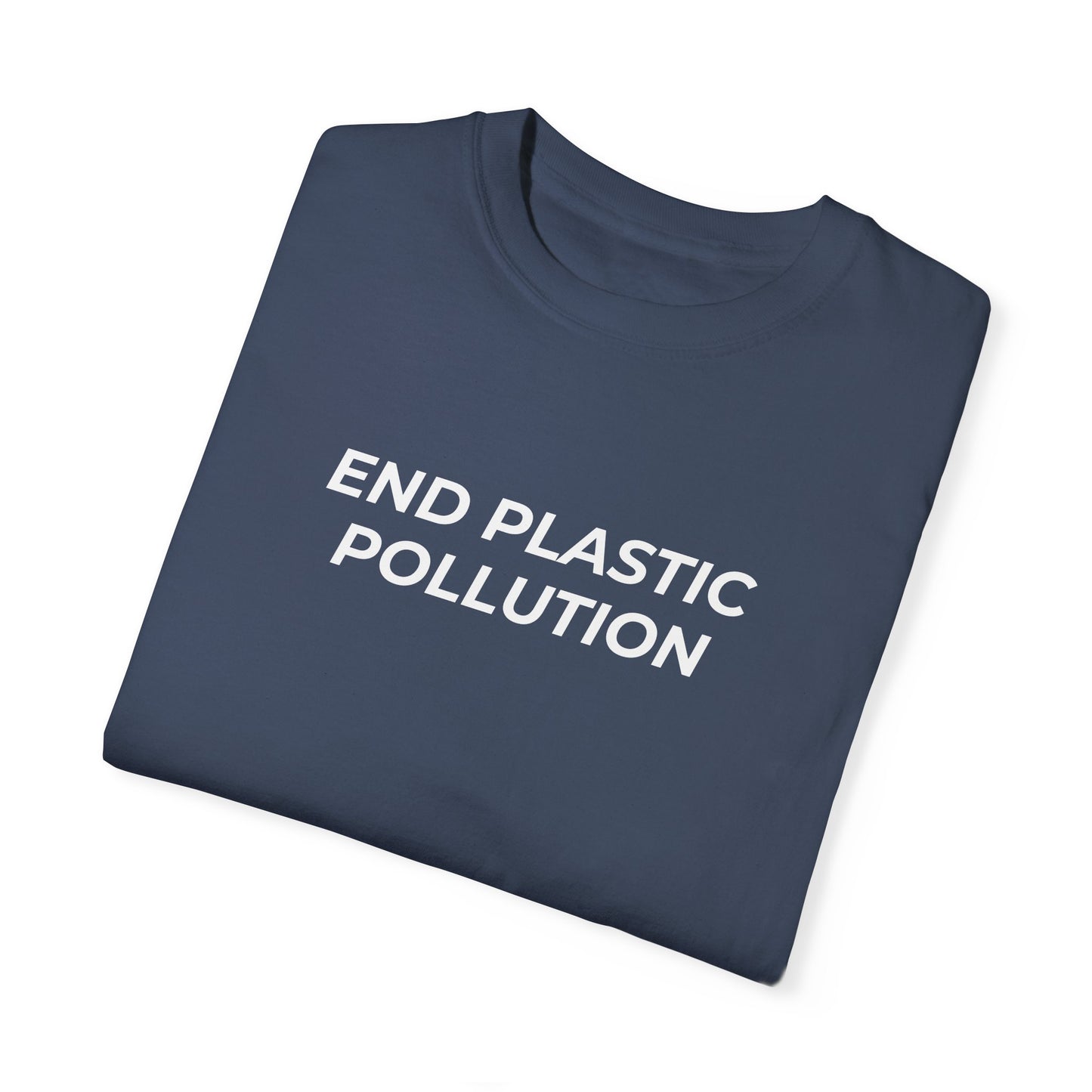 END PLASTIC POLLUTION TEE