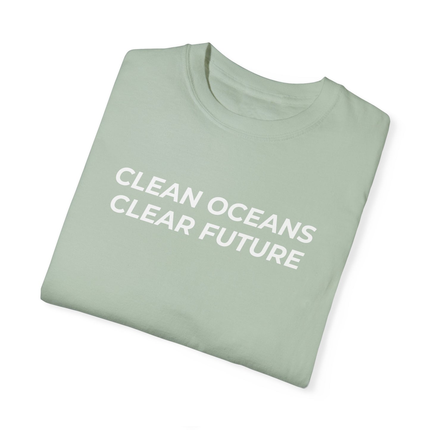 CLEAN OCEANS, CLEAR FUTURE TEE